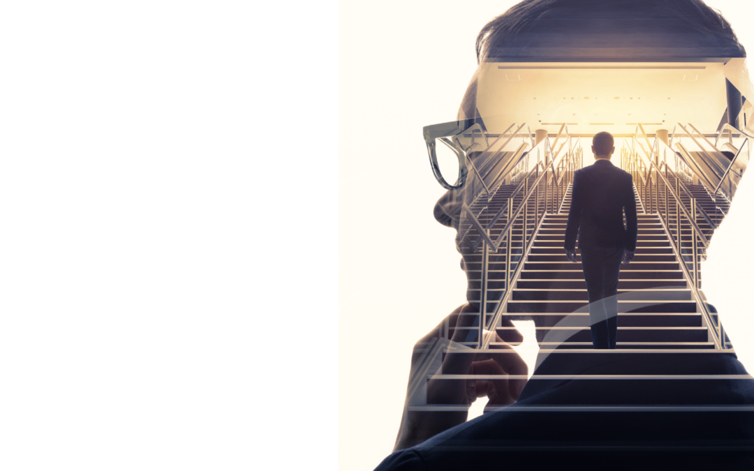 Entrepreneur evaluating business potential on a digital interface