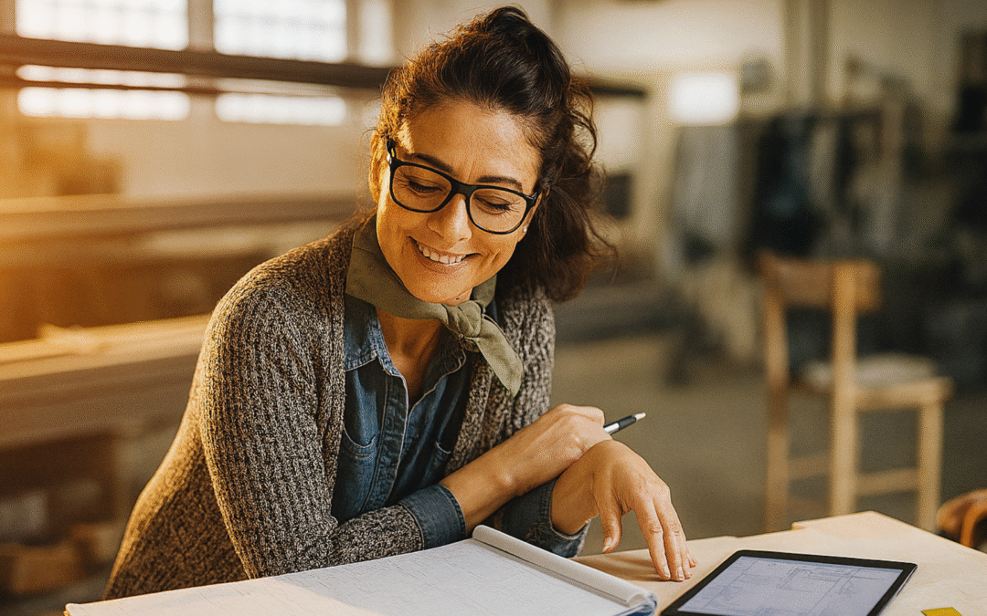 Experienced business owner reviewing exit strategy with advisor at Meritus Group